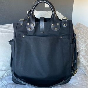 Winter Session Garrison Waxed Canvas Carryall